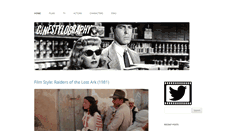 Desktop Screenshot of cinestylography.com