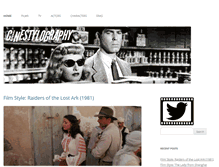 Tablet Screenshot of cinestylography.com